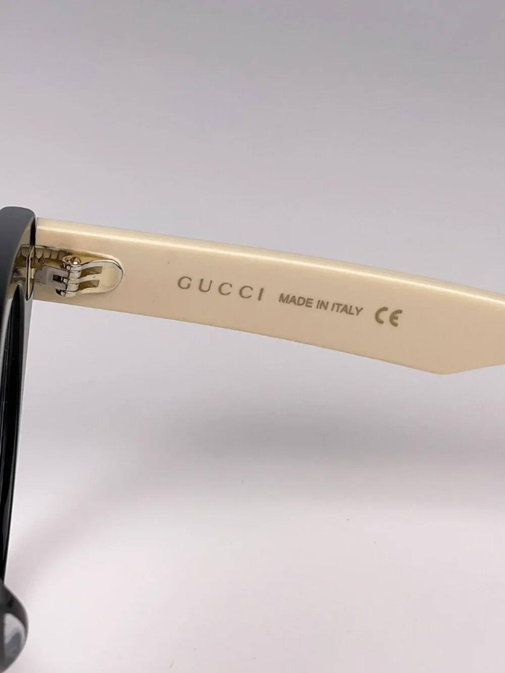 GUCCI GG0959O 002 BLACK/IVORY CAT EYE EYEGLASSES